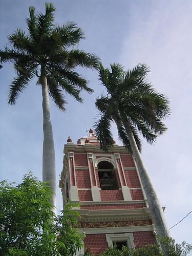 Red Tropical Church