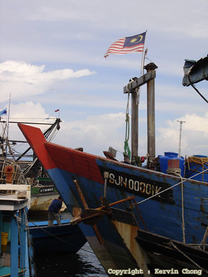 Flag-boat