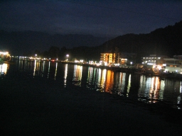 Dal lake in the night